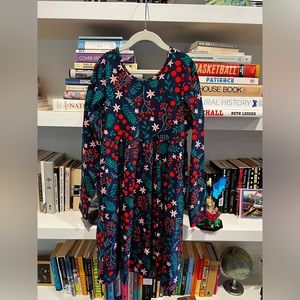 Hanna Anderson super soft skater dress - size 140 cm US 10 brand new!